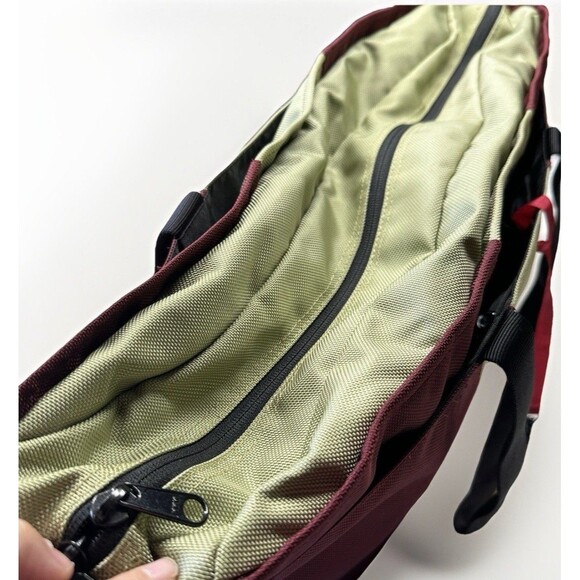 Timbuk2 Tote Bag Red & Green Nylon Shoulder Bag with Strap – Made in USA - Picture 6 of 8